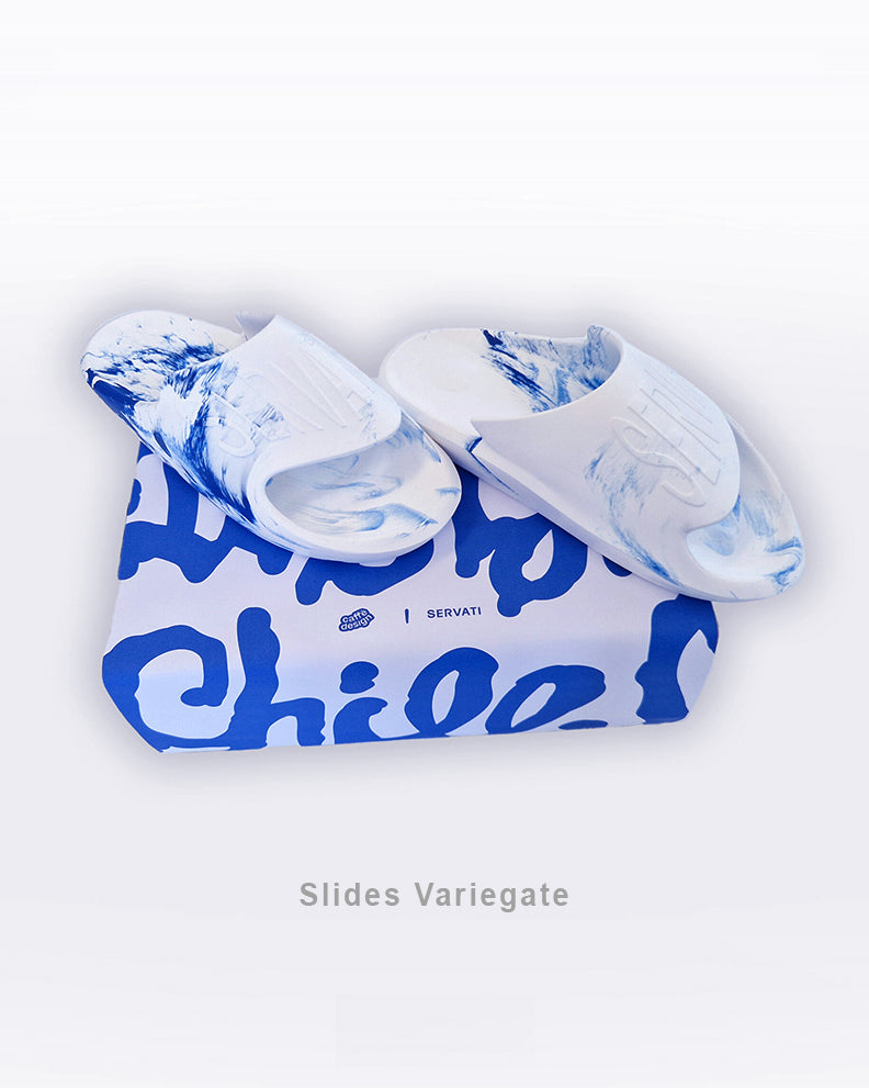 SLIDES FUN VARIEGATE x CAFFE DESIGN